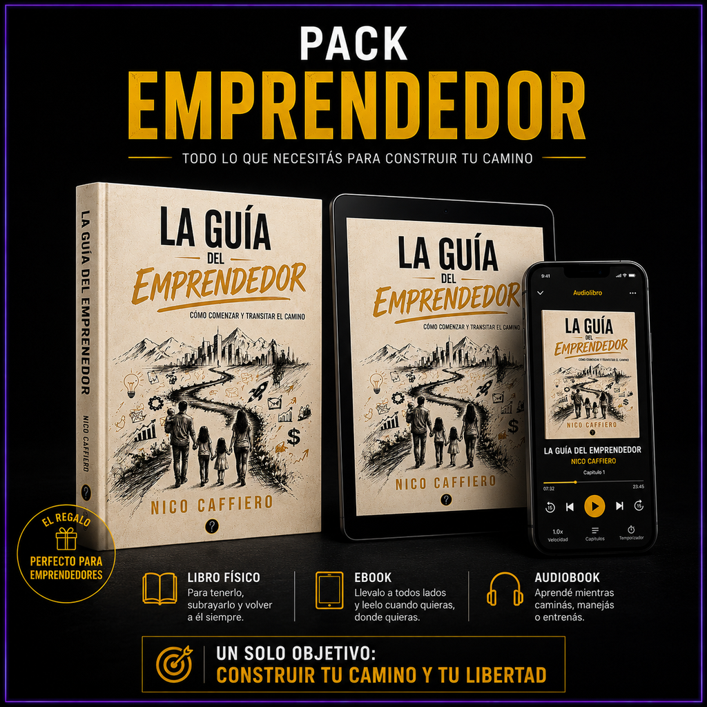 PACK EMPRENDEDOR: El Arsenal Completo (Físico + Digital + Audio)